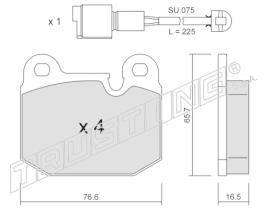 BKN 915063 - Pastillas de Freno