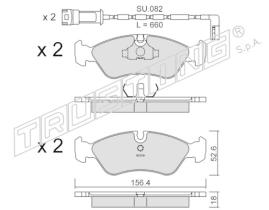 BKN 915076 - Pastillas de Freno