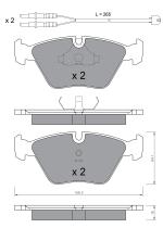 BKN 915079 - Pastillas de Freno