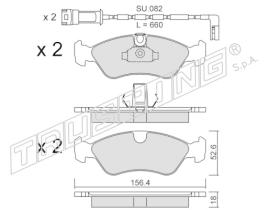 BKN 915090 - Pastillas de Freno