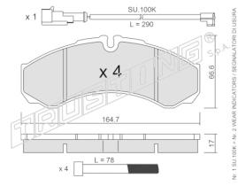 BKN 915096 - Pastillas de Freno