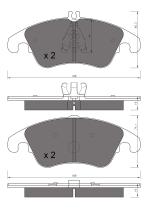 BKN 901147 - Pastillas de Freno
