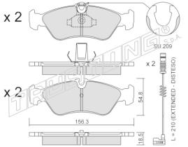 BKN 915323 - Pastillas de Freno