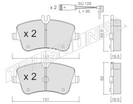 BKN 915119 - Pastillas de Freno