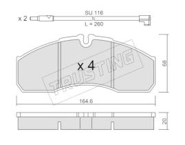 BKN 915152 - Pastillas de Freno