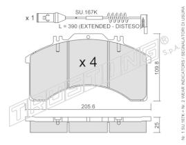 BKN 915155 - Pastillas de Freno