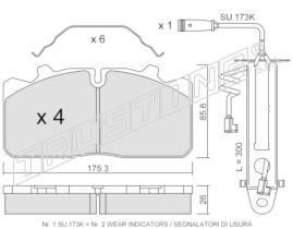 BKN 915159 - Pastillas de Freno