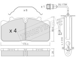 BKN 915161 - Pastillas de Freno