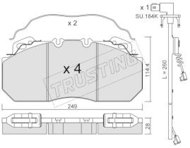 BKN 915179 - Pastillas de Freno