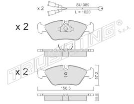 BKN 915205 - Pastillas de Freno