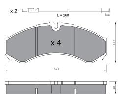 BKN 915211 - Pastillas de Freno