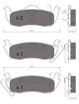 BKN 901109 - Pastillas de Freno