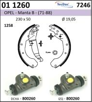BKN 011260 - Kit de freno