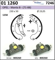 BKN 011260 - Kit de freno