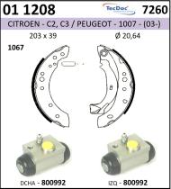 BKN 011208 - Kit de freno