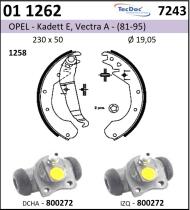 BKN 011262 - Kit de freno