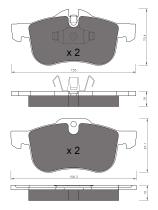 BKN 905152 - Pastillas de Freno