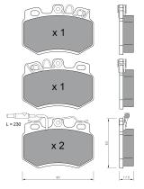 BKN 905164 - Pastillas de Freno