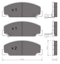 BKN 905262 - Pastillas de Freno