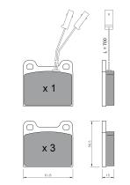 BKN 905154 - Pastillas de Freno
