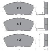 BKN 905017 - Pastillas de Freno