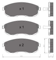 BKN 905144 - Pastillas de Freno