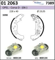 BKN 012063 - Kit de freno