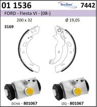 BKN 011536 - Kit de freno