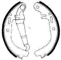 BKN 1121 - Zapatas de freno