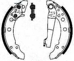 BKN 1181 - Zapatas de freno