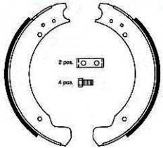 BKN 1185 - Zapatas de freno