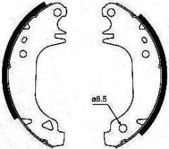 BKN 1219 - Zapatas de freno