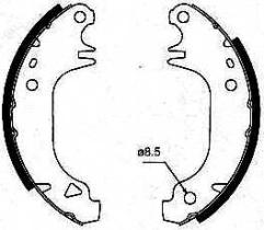 BKN 1253 - ZAPATAS DE FRENO