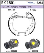 BKN RK1801 - Kit de freno premontado