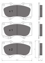 BKN 905572 - Pastillas de Freno