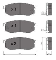 BKN 905604 - Pastillas de Freno