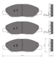 BKN 901183 - Pastillas de Freno