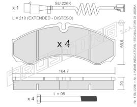 BKN 915288 - Pastillas de Freno