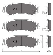 BKN 901033 - Pastillas de Freno