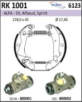 BKN RK1001 - Kit de freno premontado