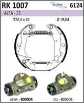 BKN RK1007 - Kit de freno premontado