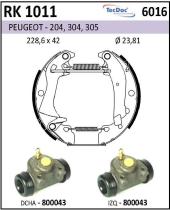 BKN RK1011 - Kit de freno premontado