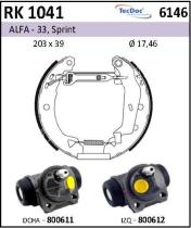 BKN RK1041 - Kit de freno premontado