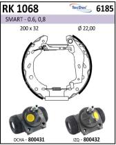 BKN RK1068 - Kit de freno premontado