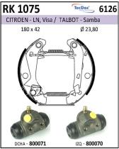 BKN RK1075 - Kit de freno premontado