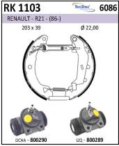 BKN RK1103 - Kit de freno premontado