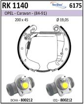 BKN RK1140 - Kit de freno premontado
