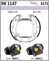 BKN RK1147 - Kit de freno premontado