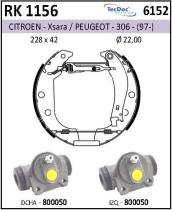 BKN RK1156 - Kit de freno premontado