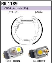 BKN RK1189 - Kit de freno premontado